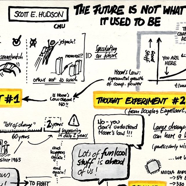 Scott E. Hudson · 2021: The Future is Not What it Used to Be - CHI Lifetime Award